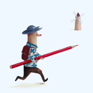 If you play with windmills you might get sharpened